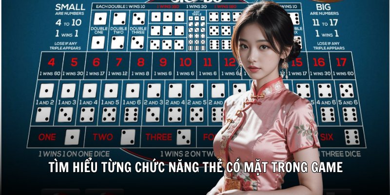 Tìm hiểu từng chức năng thẻ có mặt trong game